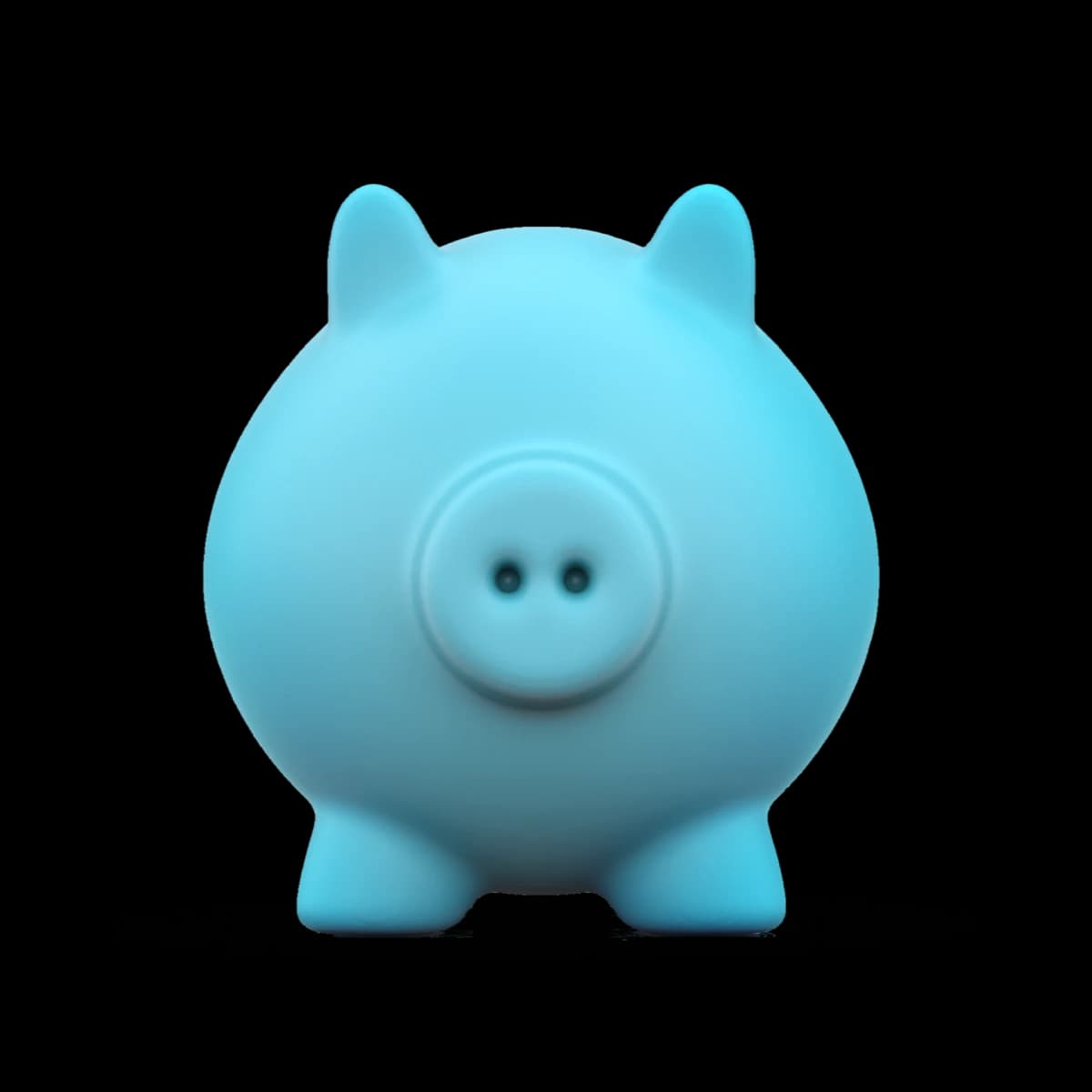 3D render of a piggy bank