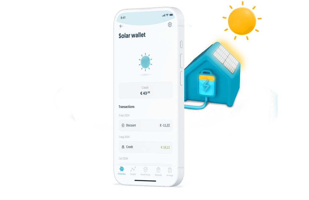 What is the Frank Energy Solar Wallet?